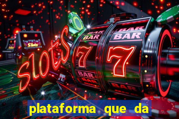 plataforma que da para depositar 1 real